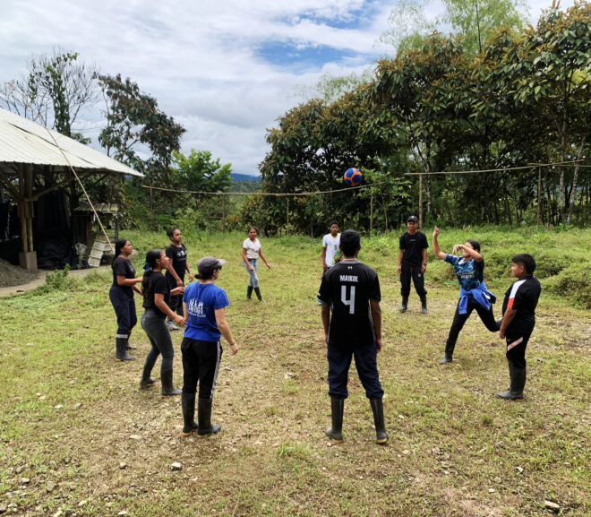 Schule in Blanquita Murrí